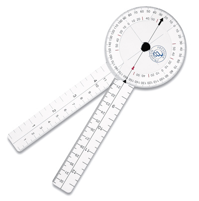 Protractor Goniometer 8"